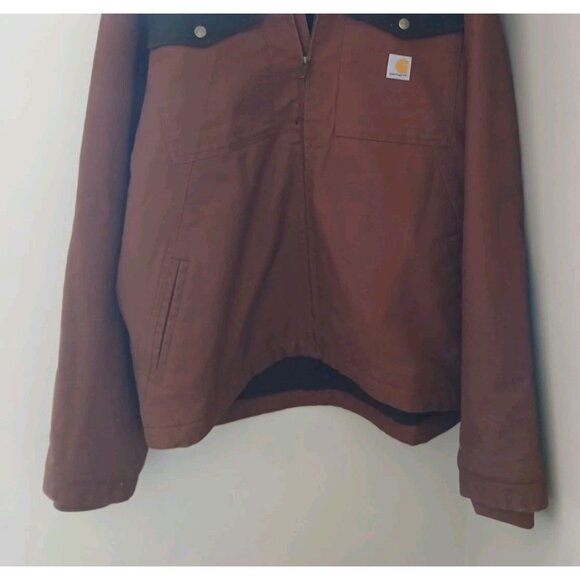 New Carhartt Montana Rugged Flex Relaxed Fit Duck Insulated Jacket - Picture 4 of 12